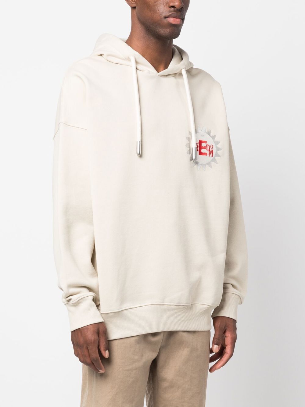 Emporio Armani cotton hoodie with logo