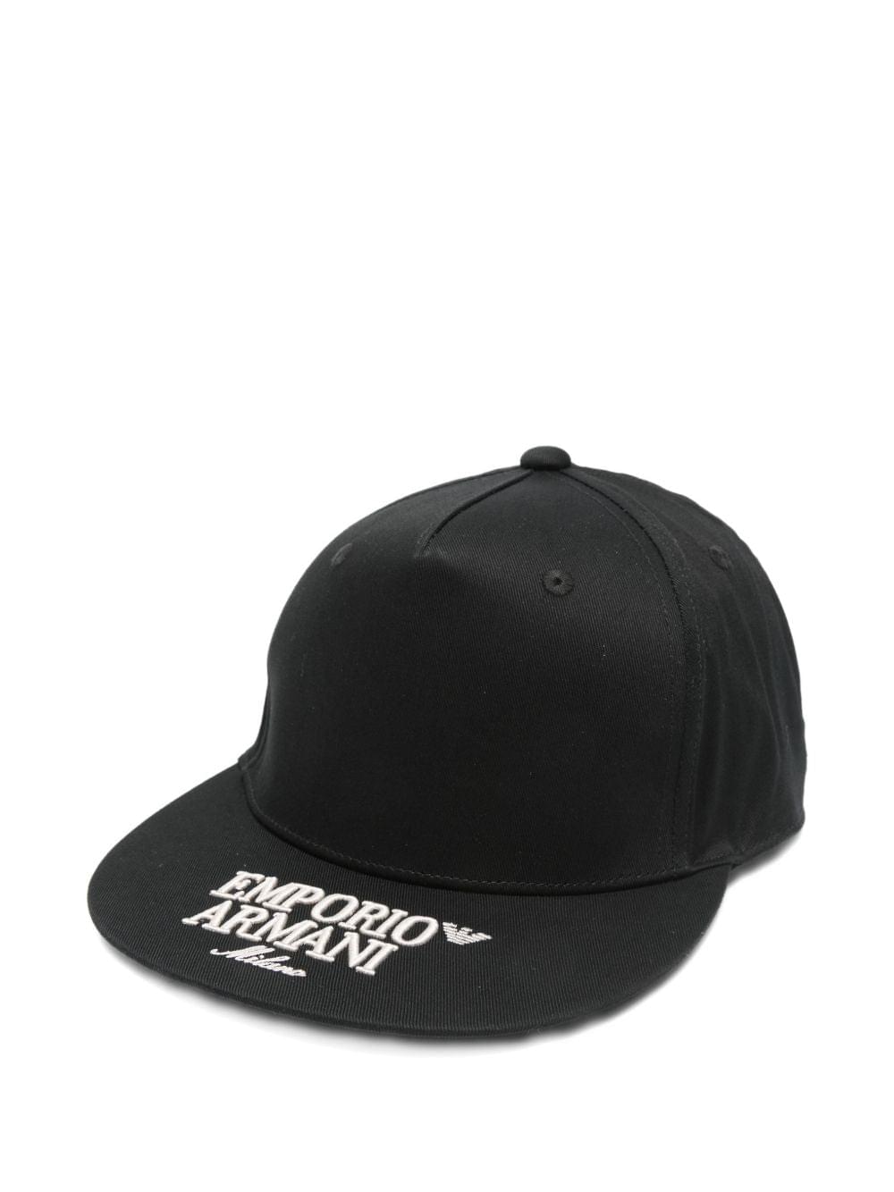 Emporio Armani Logo Patch Baseball Cap Emporio Armani