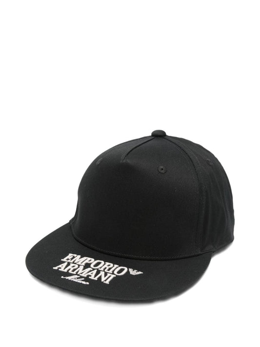 Emporio Armani Logo Patch Baseball Cap Emporio Armani