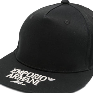 Emporio Armani Logo Patch Baseball Cap Emporio Armani