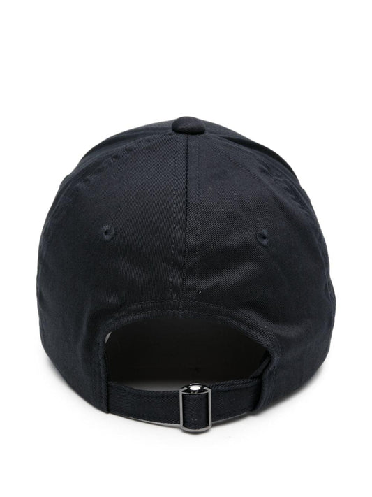 Emporio Armani Canvas Baseball Cap With Embroidered Logo Emporio Armani