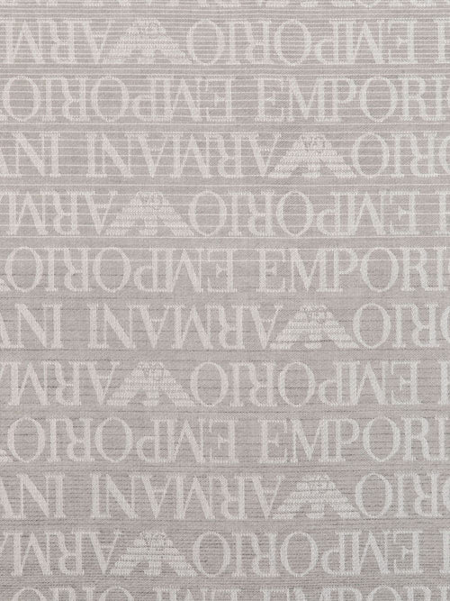 Emporio Armani Allover logo stole