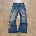 LUXENK© "Street Letter" JEANS