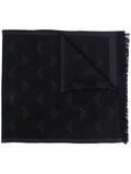 Emporio Armani Scarfs DARK GREY