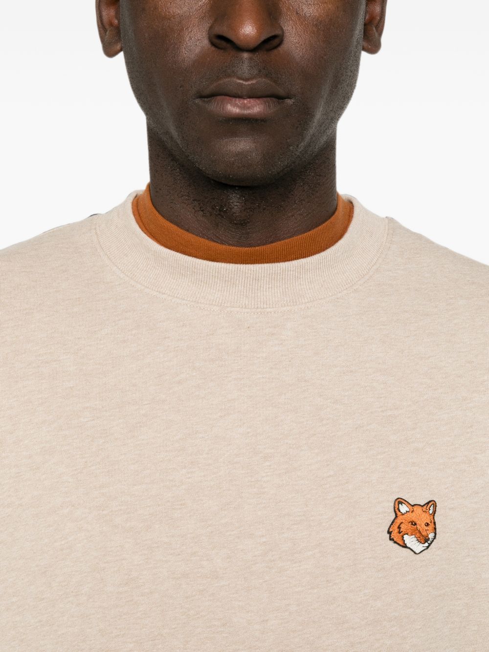 Maison Kitsuné MAISON KITSUNE' Sweaters BEIGE