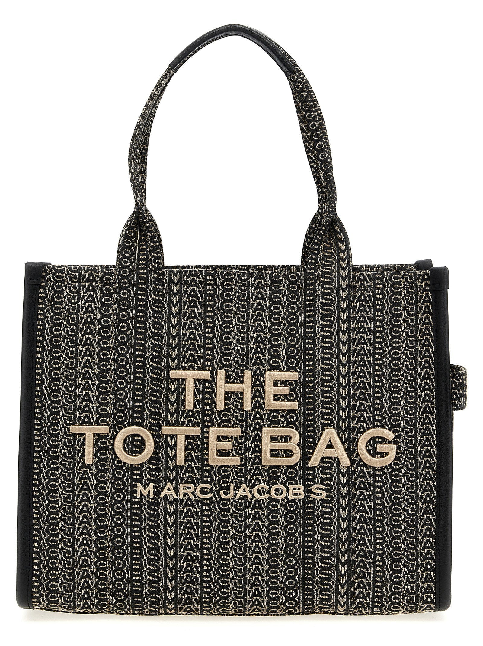 Marc Jacobs The Monogram Jacquard Large Tote Shopping Bag