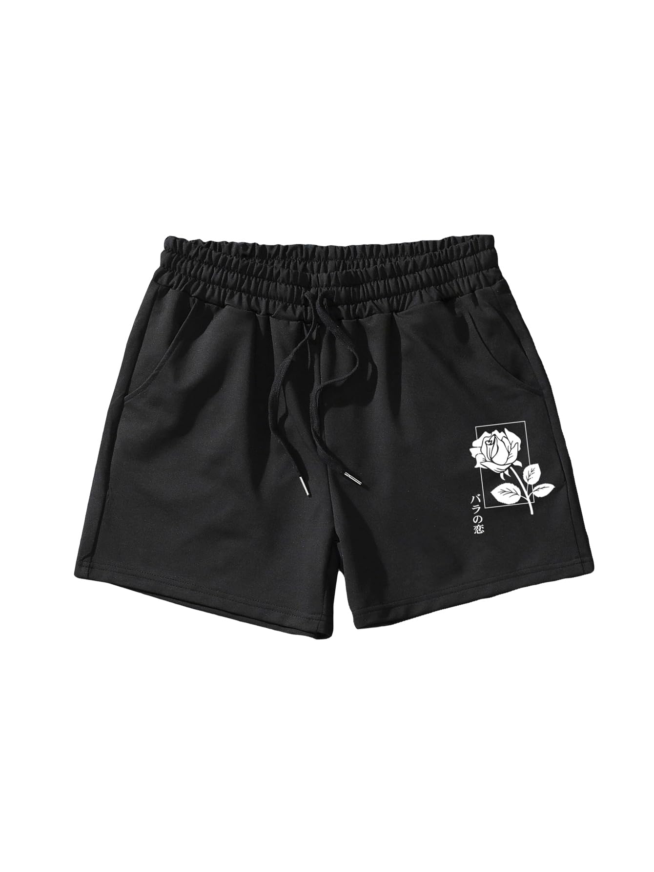 LUXENK© "Graphic Print Track" SHORTS