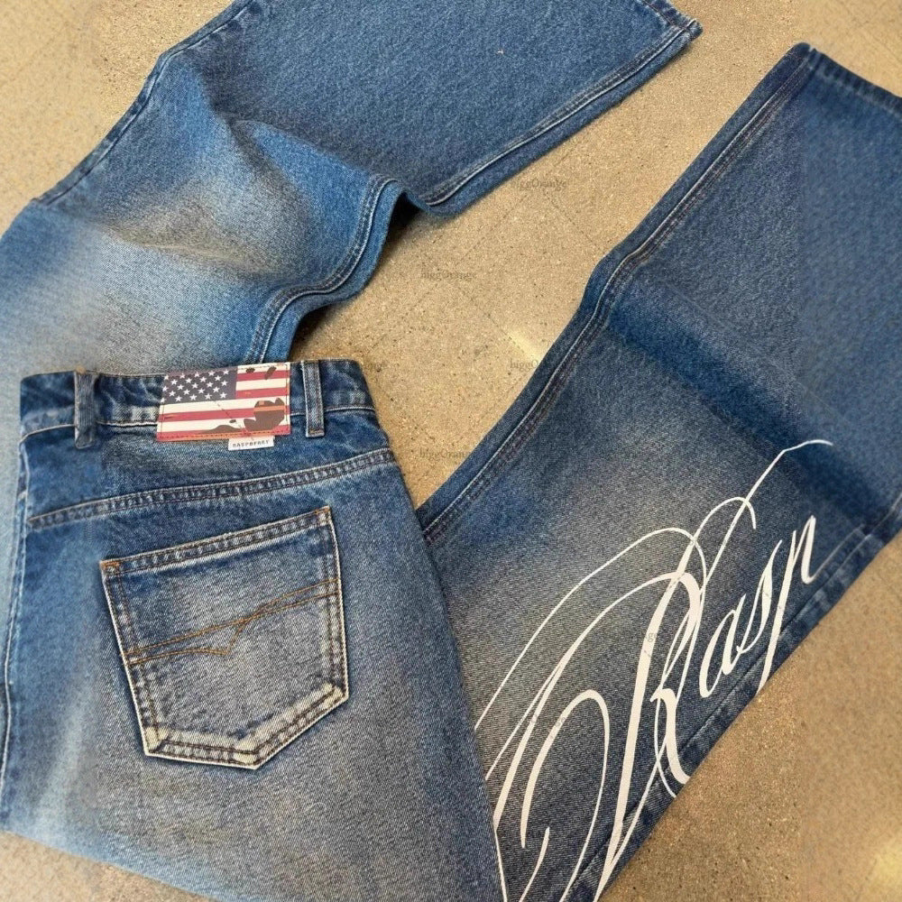 LUXENK© "Street Letter" JEANS
