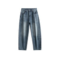 LUXENK© "Washed Straight" JEANS