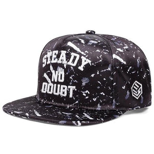 Eprolo LUXENK Hip Hop cap with adjustable strap and bold logo embroidery, stylish headwear for street fashion.