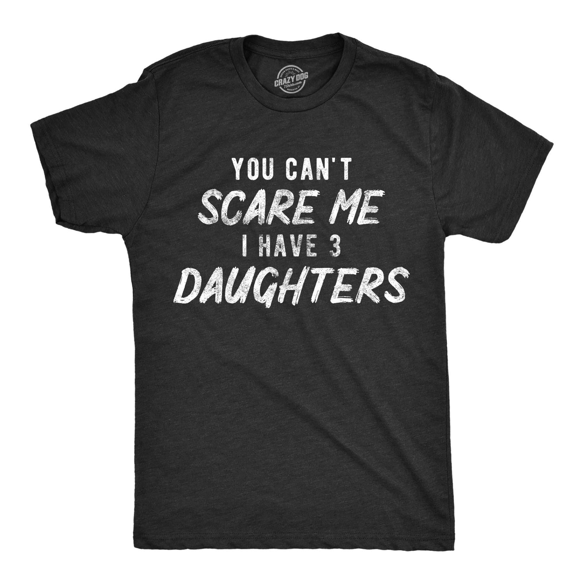 LUXENK "Three Daughters" T-shirt featuring a colorful graphic design on a casual cotton shirt.