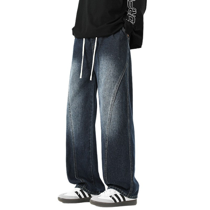 LUXENK© "Blue Gray Wash" JEANS