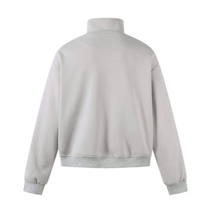 eprolo LUXENK Varsity Club jacket with striped cuffs and collar, stylish varsity design in classic colors, front button closure