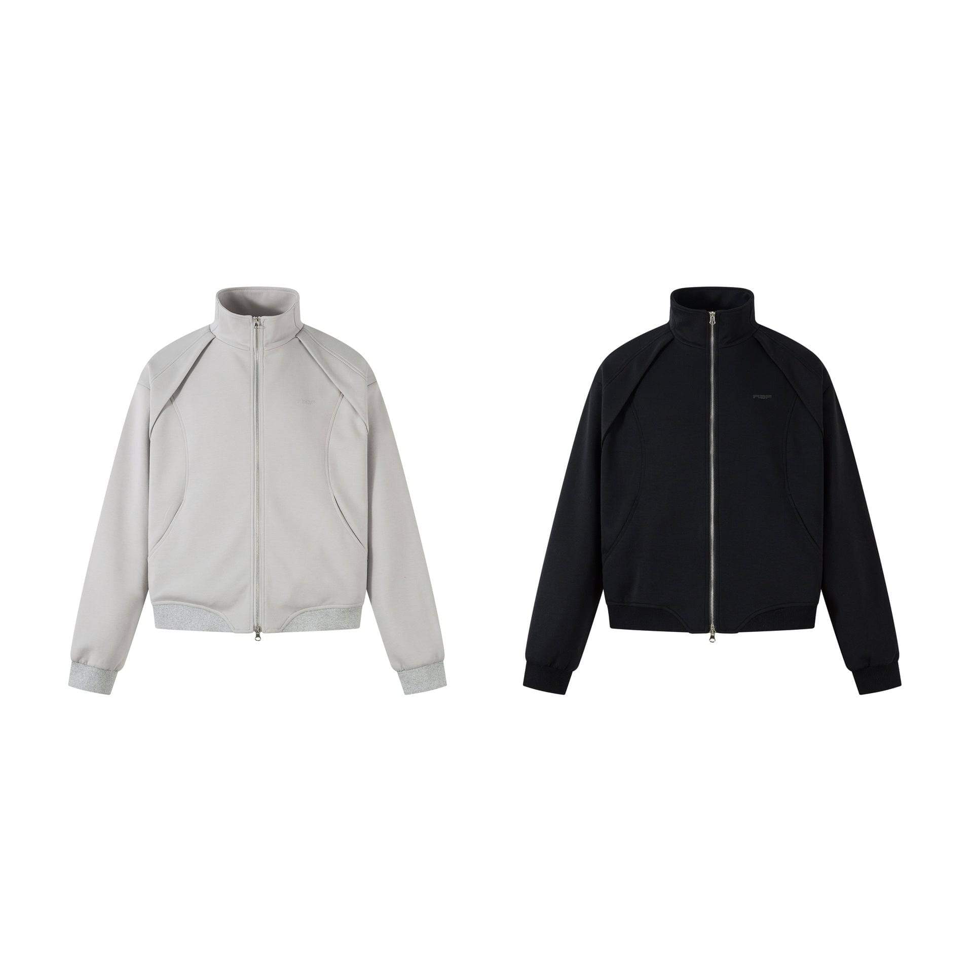 Eprolo LUXENK Varsity Club jacket with striped collar and cuffs, featuring a classic varsity style in navy and white.