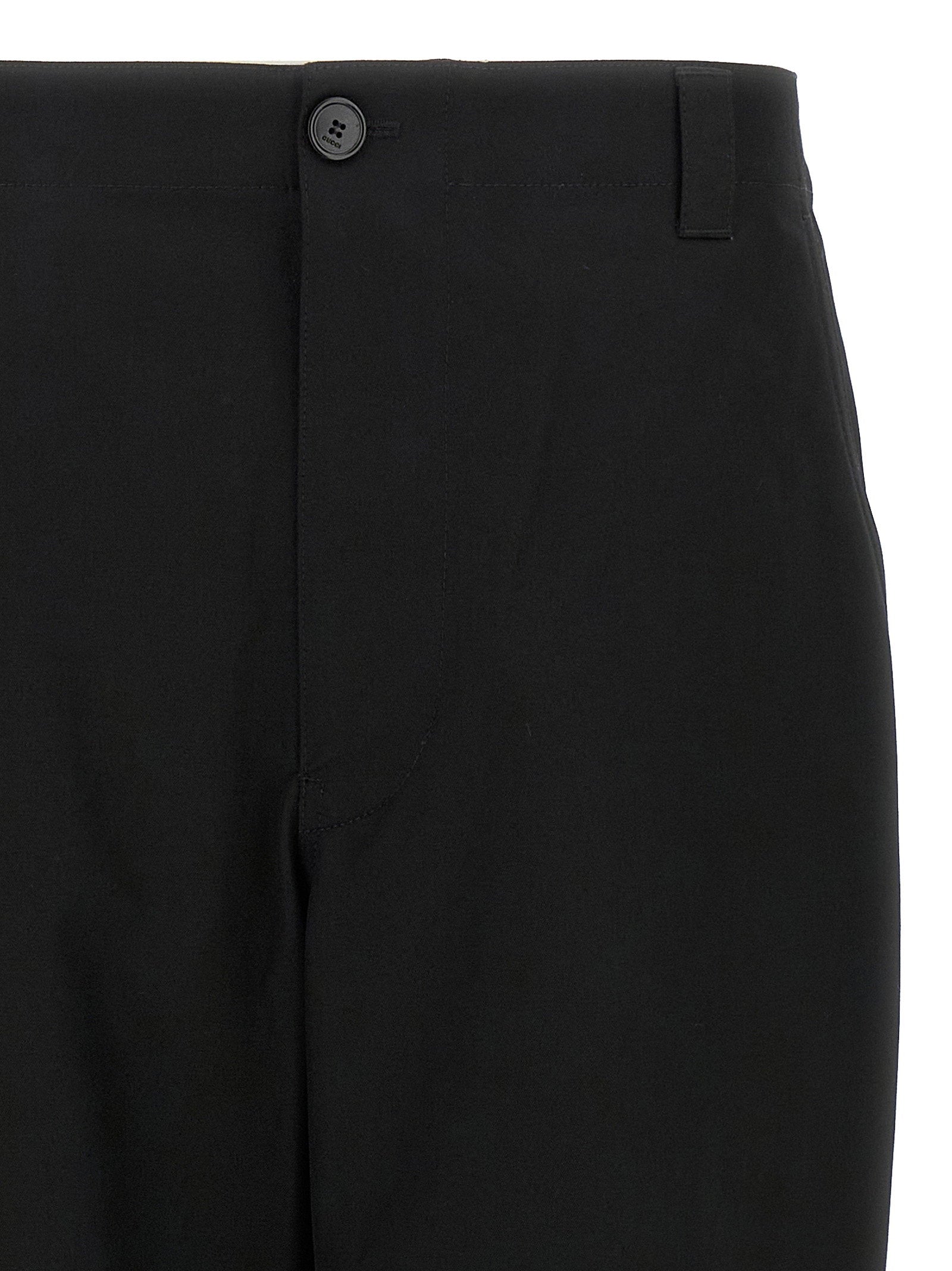Gucci Nastro Web Twill Pants