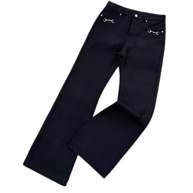 LUXENK© "Black Flare" JEANS
