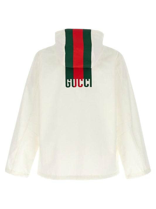 Gucci Nastro Web Water Repellent Jacket Gucci