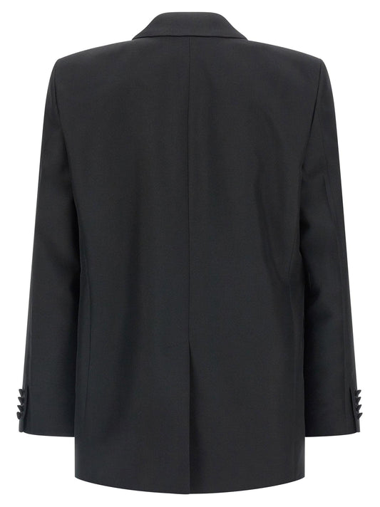Gucci Double-breasted Technical Panama Blazer Gucci