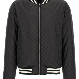 Gucci Gg Reversible Bomber Jacket Gucci