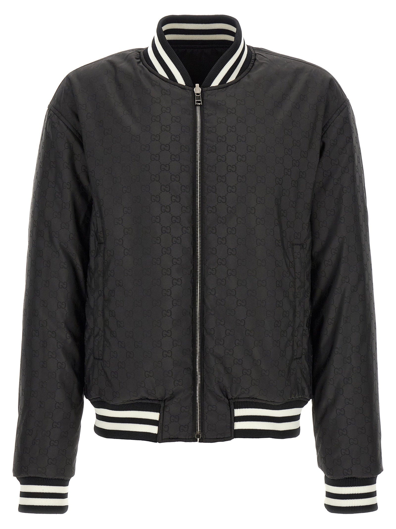 Gucci Gg Reversible Bomber Jacket Gucci