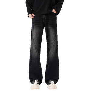 Eprolo Luxenk Fold Vibe jeans showing slim fit design, denim fabric, and stylish fold details on a neutral background.
