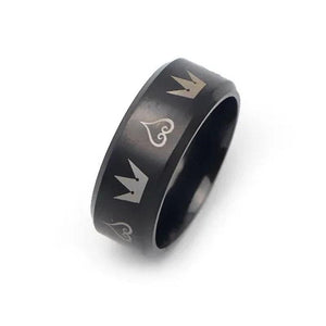 Elegant LUXENK© "Crown" ring by eprolo featuring a detailed crown design in sterling silver.