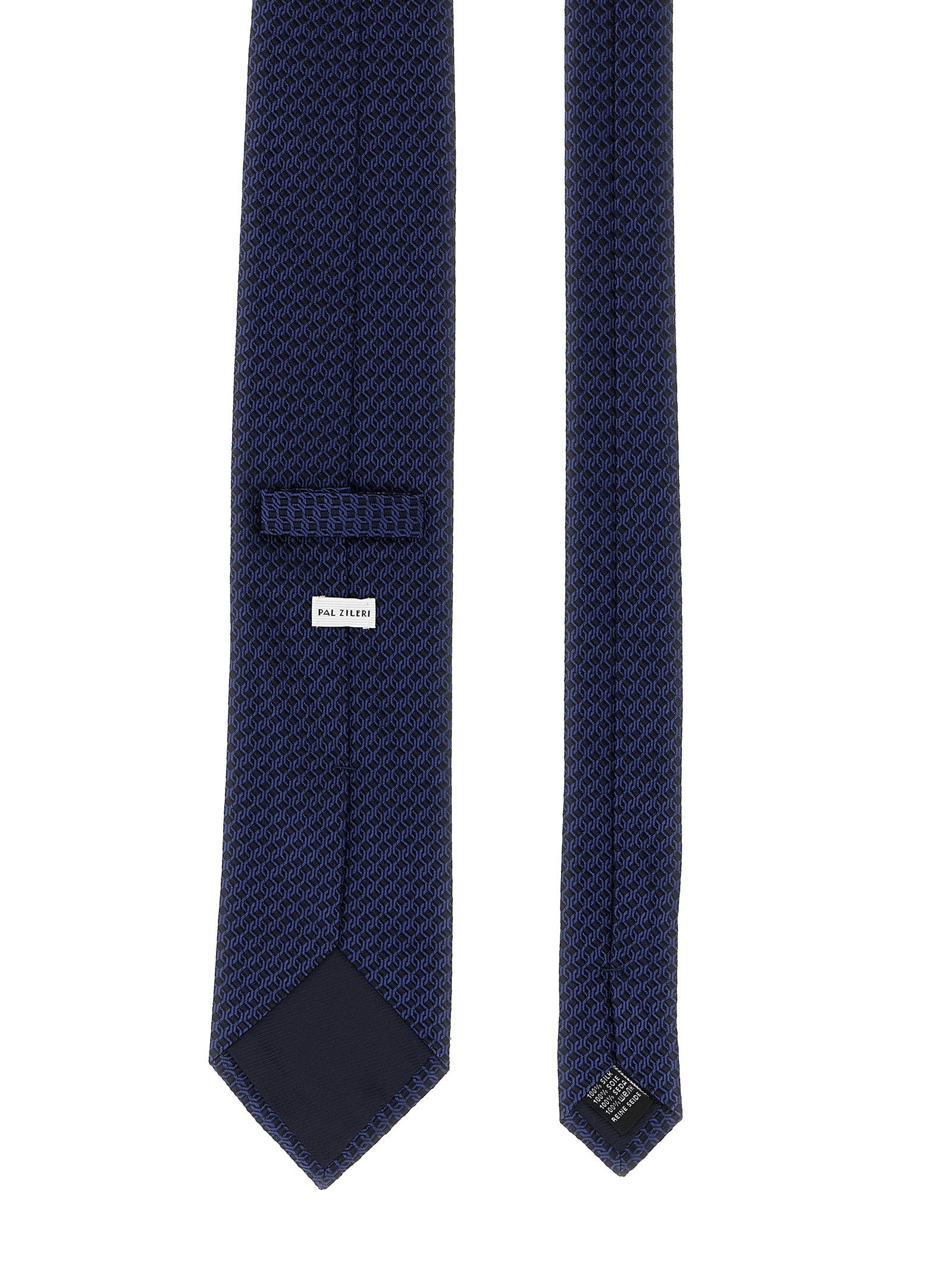 Pal Zileri Patterned Silk Tie