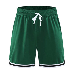 Vimost Shop LUXENK© basketball shorts featuring a sporty design with elastic waistband and breathable fabric, ideal for athletic wear.