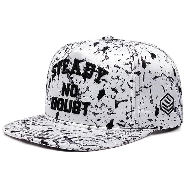 Black LUXENK© "Hip Hop" cap by eprolo featuring a curved brim and adjustable strap, displayed on a plain background.