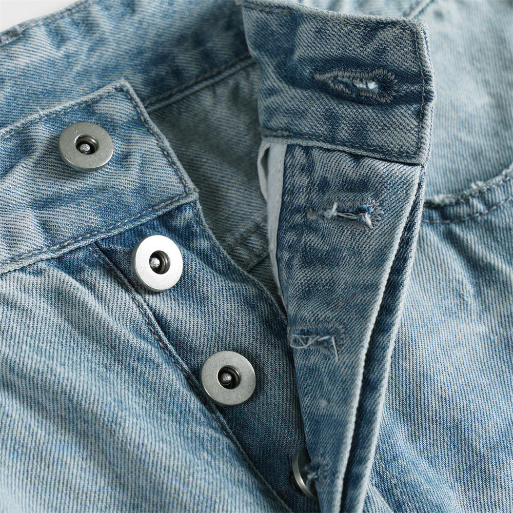 LUXENK© "Lightning Wash" JEANS