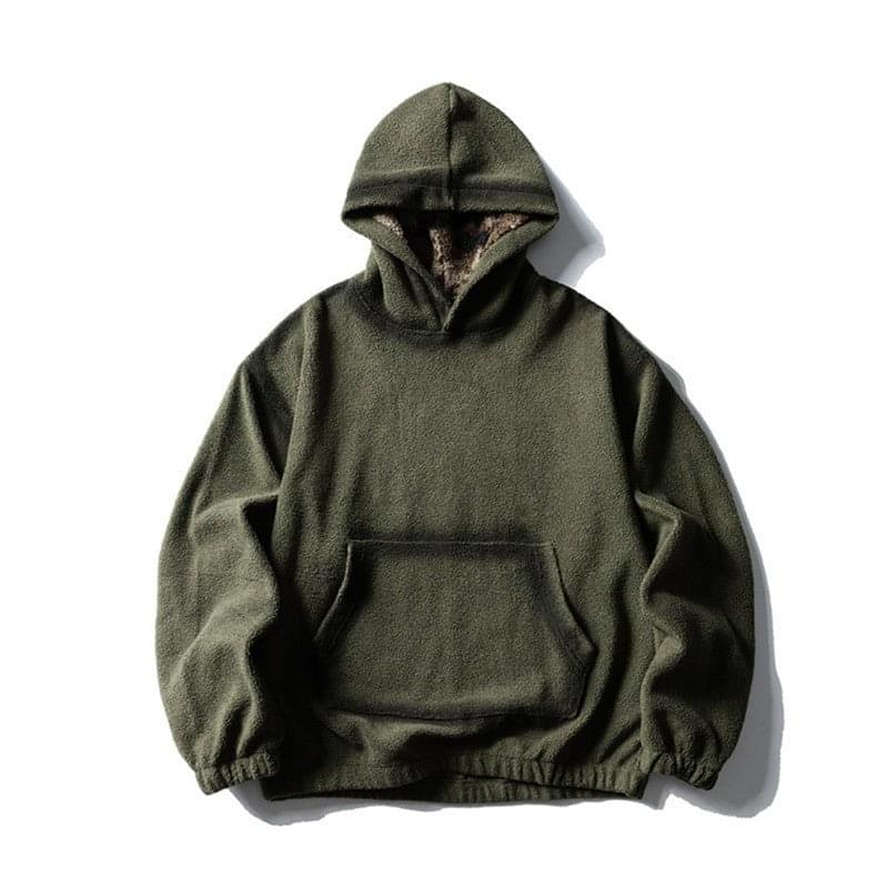 Men's hooded sweatshirt from eprolo, featuring a comfortable fit and a casual style with a front pocket and adjustable drawstrings.