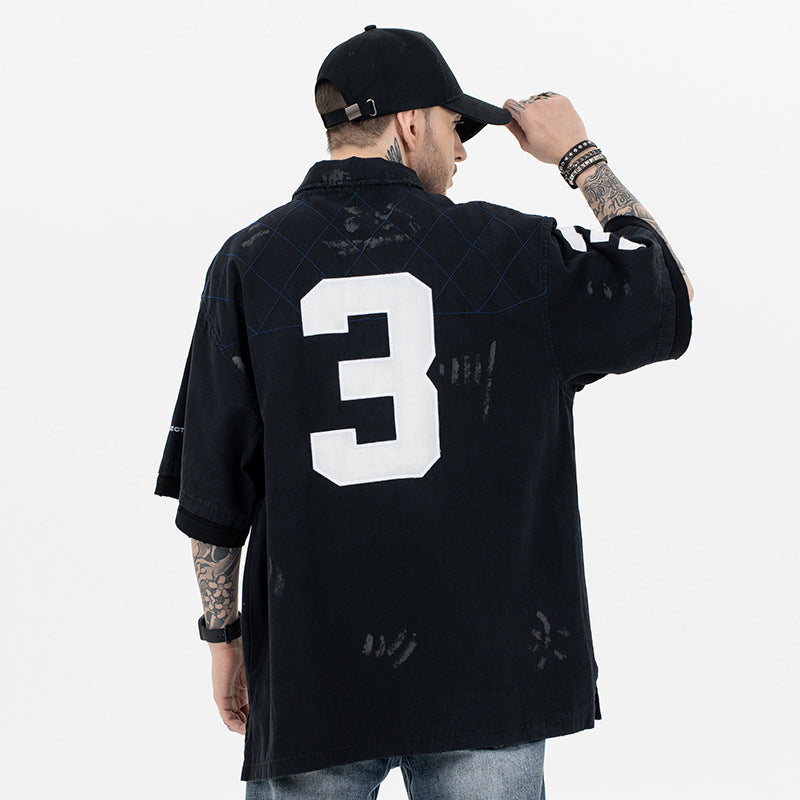 LUXENK© "Badge Game" Polo SHIRT