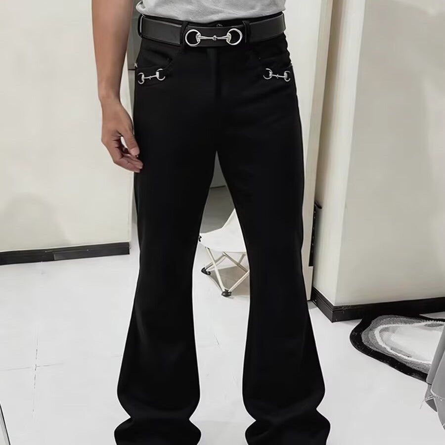 LUXENK© "Black Flare" JEANS