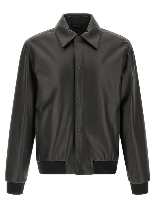 Fendi Leather Blouson Fendi