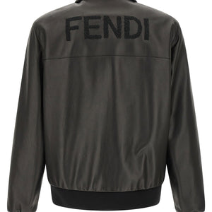 Fendi Leather Blouson Fendi