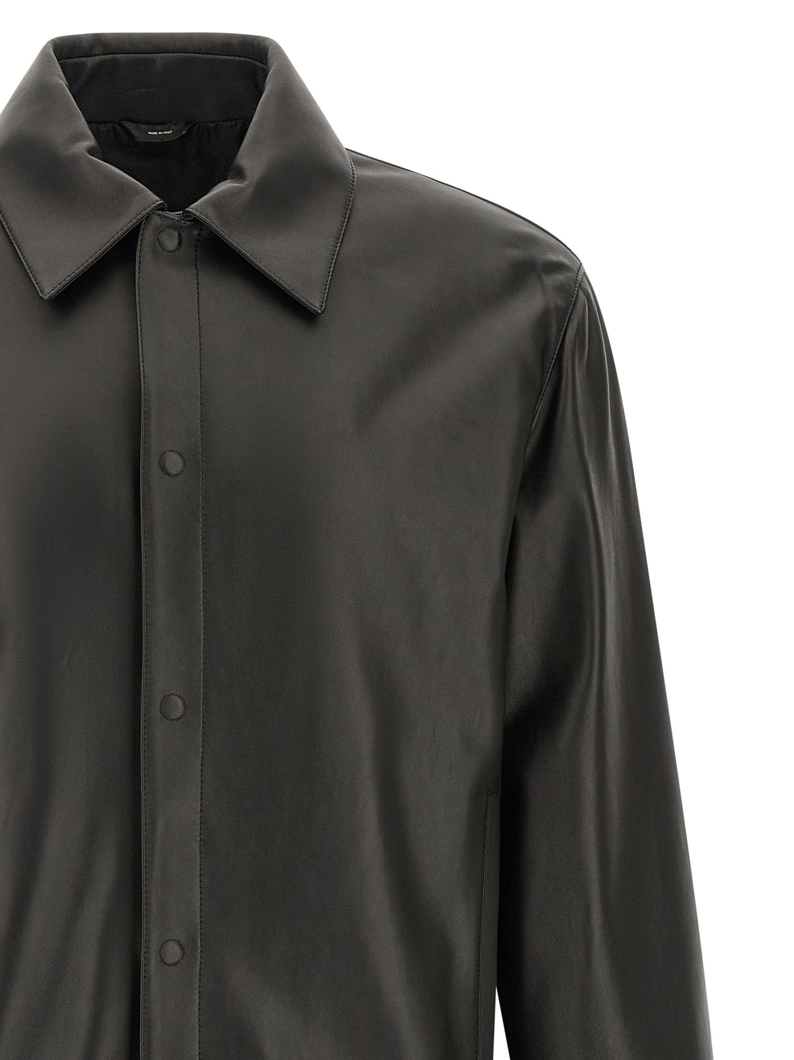 Fendi Leather Blouson Fendi