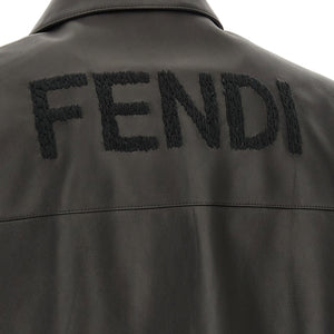 Fendi Leather Blouson Fendi