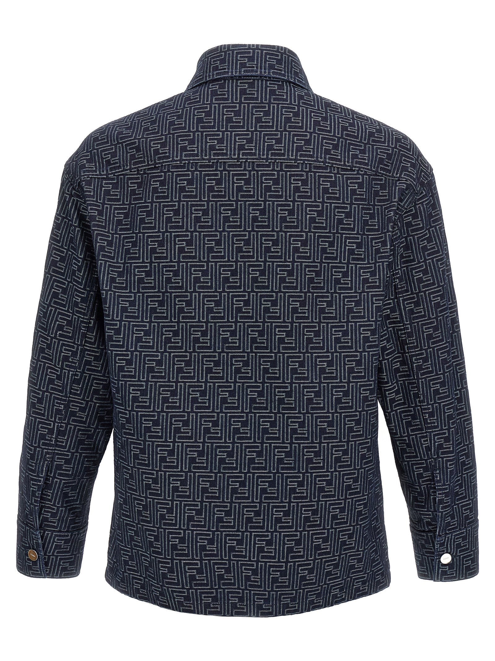 Fendi Overshirt Denim Ff