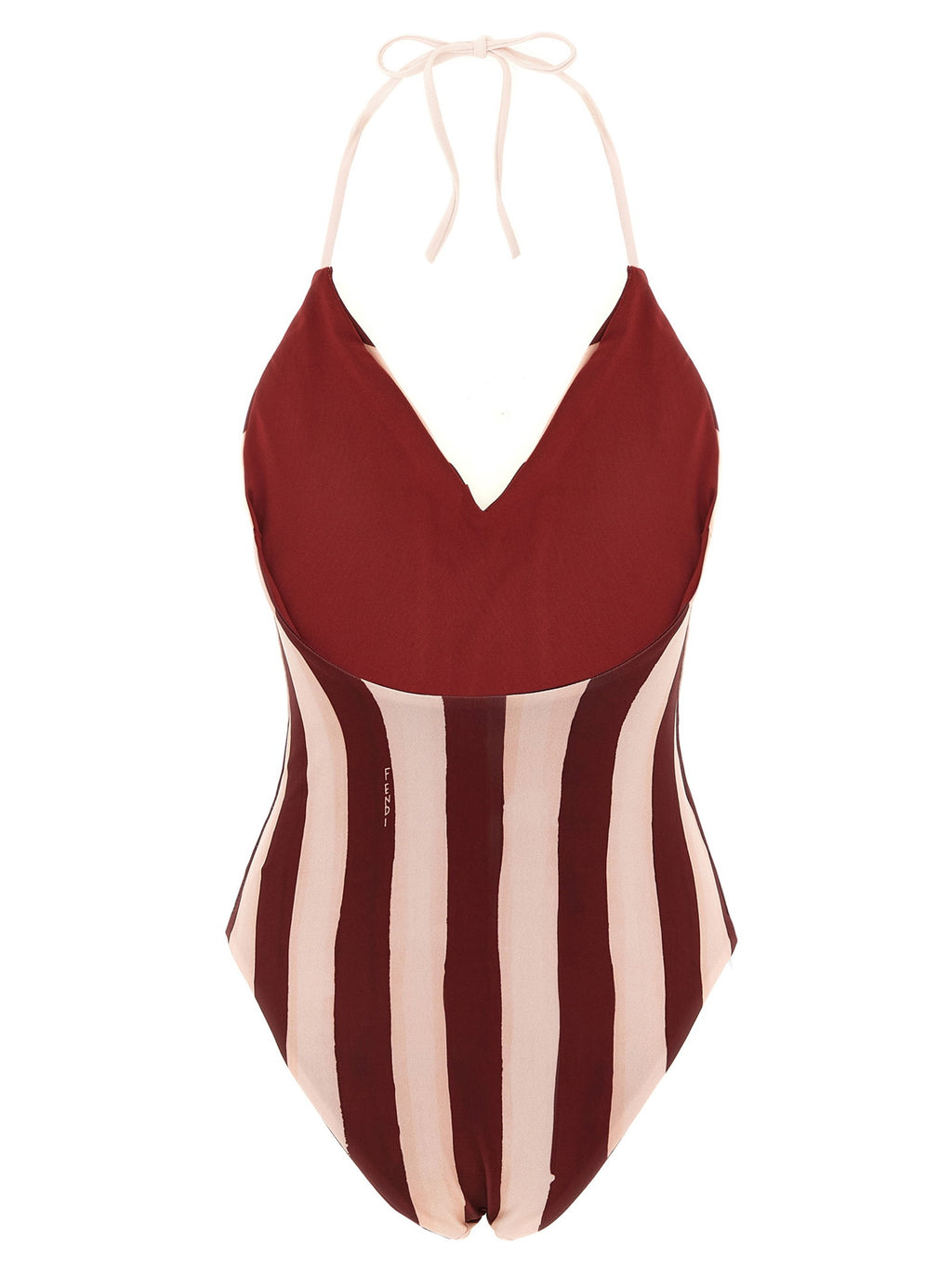 Fendi Pequin One-piece Swimsuit