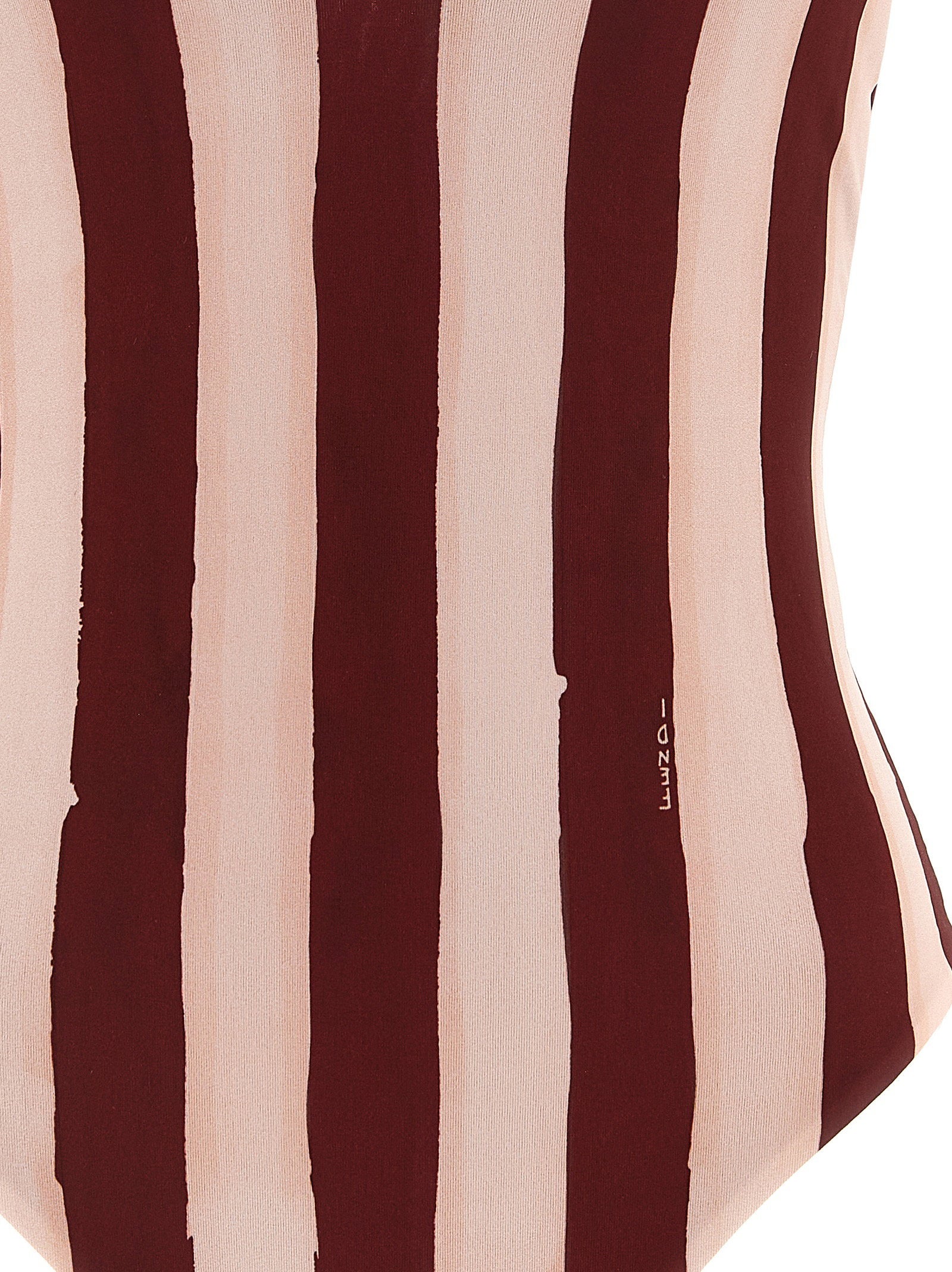 Fendi Pequin One-piece Swimsuit