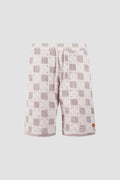 Flower Pattern Crochet Shorts-0