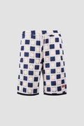 Flower Pattern Crochet Shorts-0