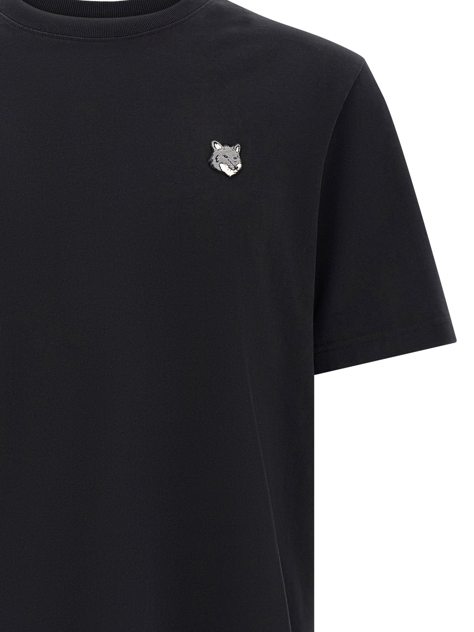 Maison Kitsuné Grey Fox Head T-shirt