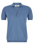 Riviera Project Open Collar Polo Shirt