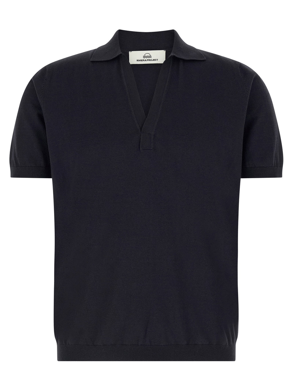 Riviera Project Open Collar Polo Shirt
