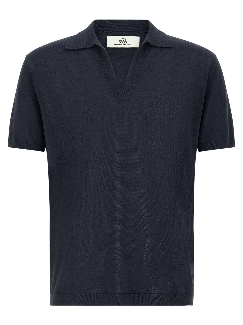 Riviera Project Open Collar Polo Shirt