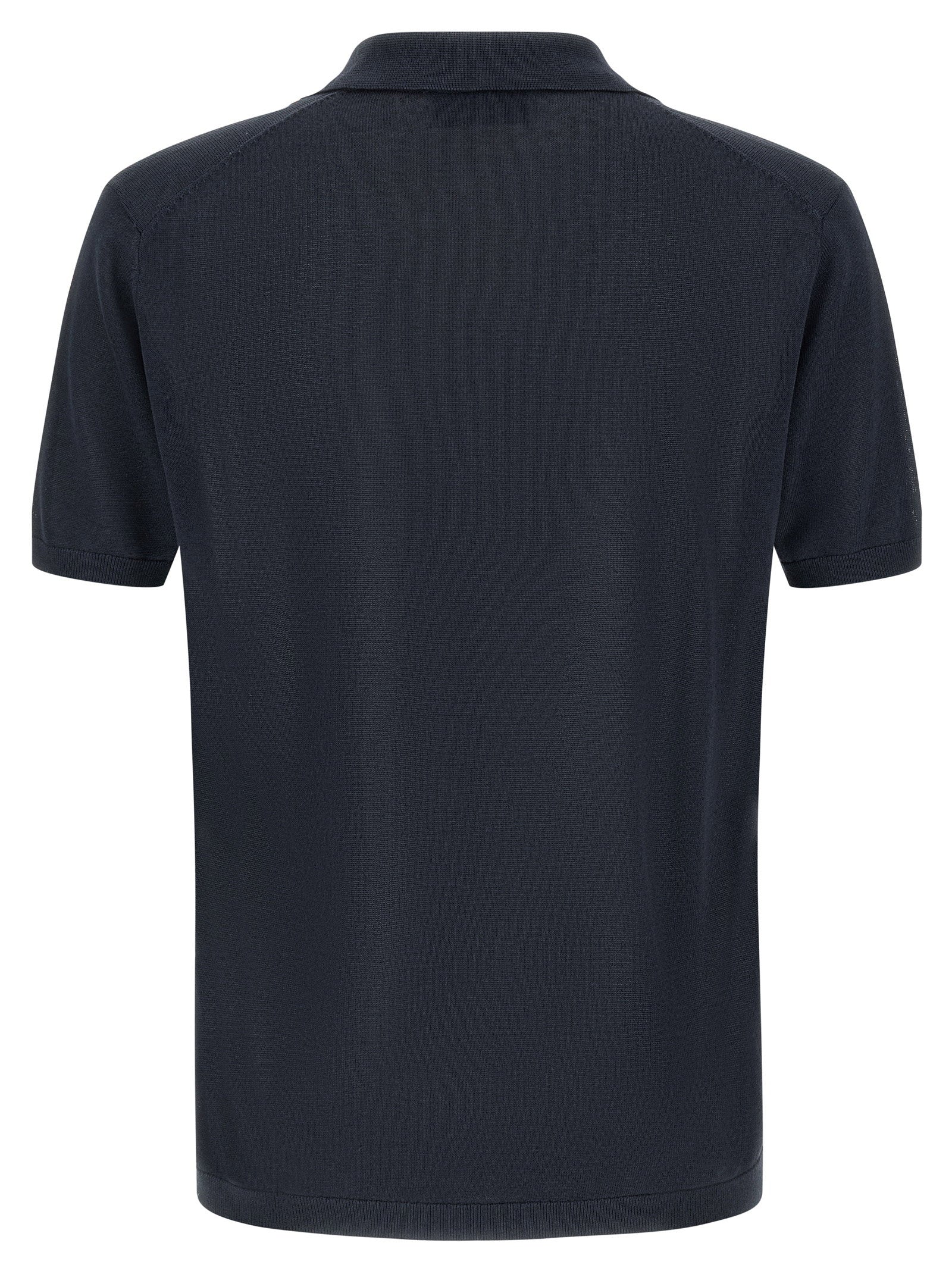 Riviera Project Open Collar Polo Shirt