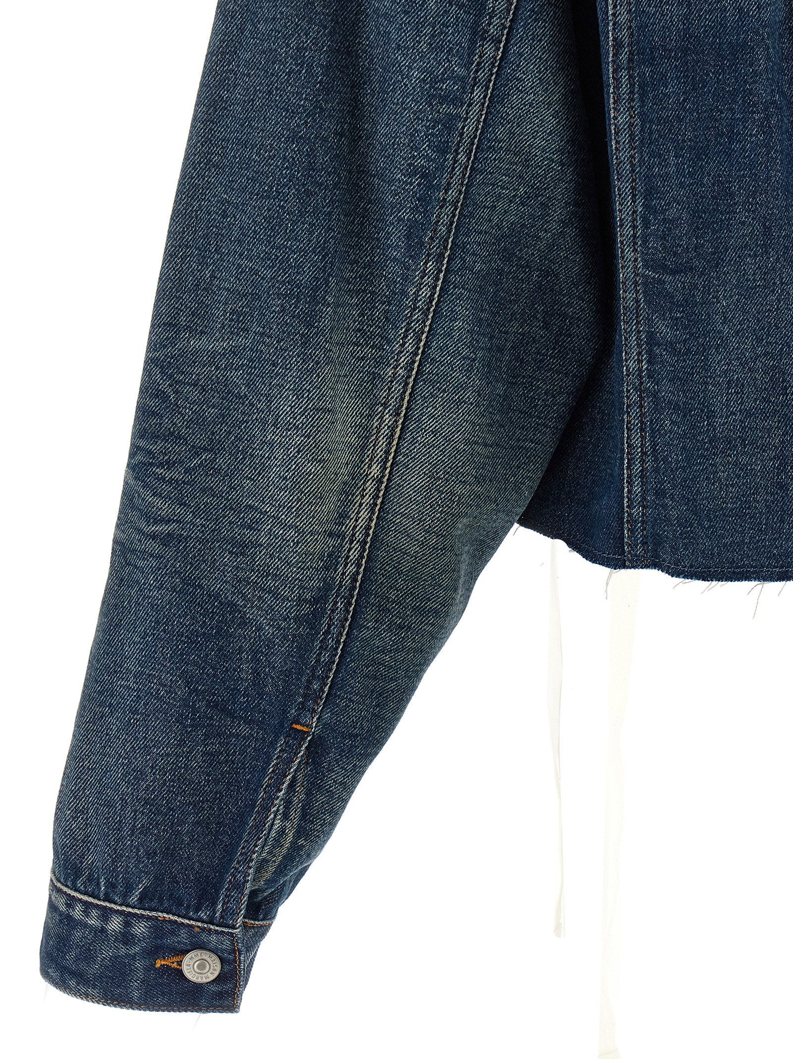 Mm6 Maison Margiela Tape Denim Jacket