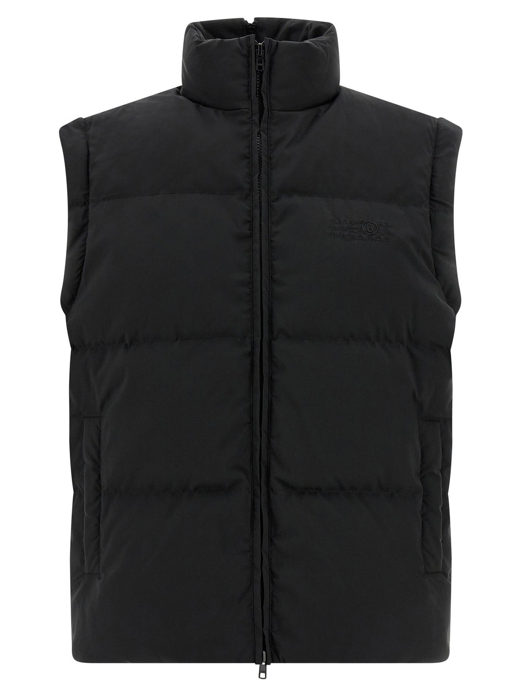 Mm6 Maison Margiela Numeric Signature Mm6 Embroidery Down Jacket