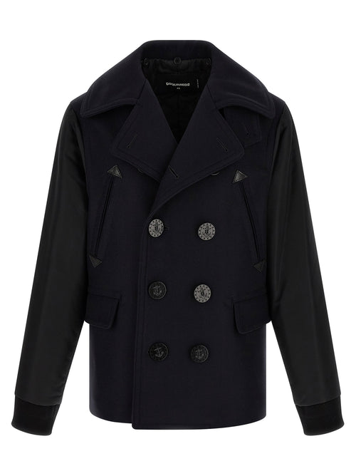 Dsquared2 Hybrid Peacoat Coat